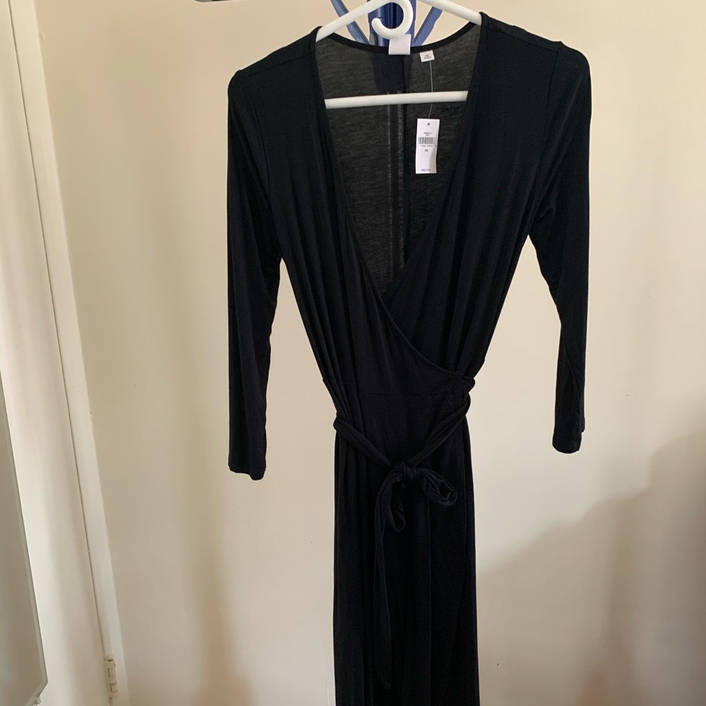 NWT Gap midi wrap dress